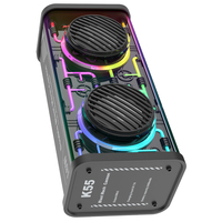 Venta al por mayor nuevo Bt 5,4 versión 2400mAh batería de litio altavoz portátil inalámbrico Hifi sonido Bt altavoz 16w para fiesta en casa
