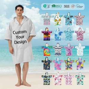 Poncho de Playa con Capucha, de Microfibra, de Secado Rápido, Ecológico, para Todas las Estaciones, con Logotipo Personalizable, Nuevo Modelo 2026 - Product Image 2