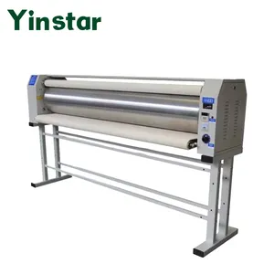 Yinstar 1,8 m große wärmetransfermaschine für t-shirts kleidung oder kleider automatische aufkleber sublimations-transfers walze