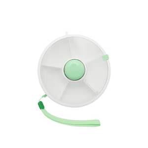 Boîte à collation rotative en gros pour enfants, ensemble de boîtes à bonbons avec couvercle, plateau de service portable, assiette à graines de melon, boîtes de rangement - Product Image 1