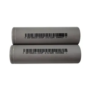 SW18650-30SP Sinowatt Asli 3000MAh 15A Baterai Li-ion 3.7V 18650 Baterai Sel Lithium Ion Isi Ulang untuk Power Bank