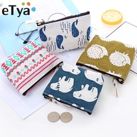 Mode Baru Dompet Kecil Koin Mini Wanita, Tas Kosmetik Garis Earphone Kunci Uang Risleting Dompet Anak Kecil Wanita