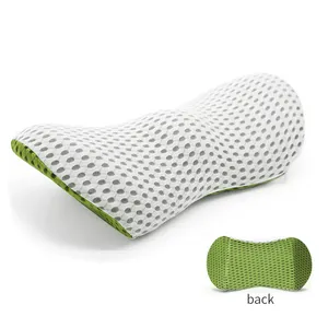 工厂价格批发矫形3D网罩头枕支撑椅子汽车记忆泡沫颈枕缓解颈部疼痛