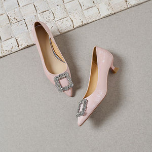 <span class=keywords><strong>Scarpe</strong></span> <span class=keywords><strong>Mary</strong></span> <span class=keywords><strong>Jane</strong></span> da Donna con <span class=keywords><strong>Tacco</strong></span> Sottile, Antiscivolo, Traspiranti, Punta Affusolata, Suola in TPR, Leggere e alla Moda - Product Image 1
