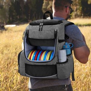 Mochila de golf de disco con muestra gratuita, bolsa de golf de frisbee con soporte lumbar acolchado para mayor comodidad, múltiples bolsillos y base de material PU impermeable. - Product Image 6