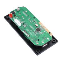 Module BT 5.0 Décodeur MP3 pour voiture Carte de circuit imprimé DC 12V Écran couleur LCD Radio FM USB TF AUX Contrôleur de volume Lecteur de musique pour haut-parleurs