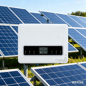 Système solaire hybride 30 kW triphasé, double niveau, raccordé au réseau, MPPT, fréquence 380 VAC, 150-800 V, prix - Product Image 3
