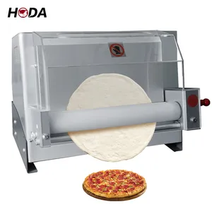 작은 피자 롤링 머신 선탠 모델 220v 피자 카운터 테이블 탑 작은 피자 반죽 시터 위에 휴대용 수조