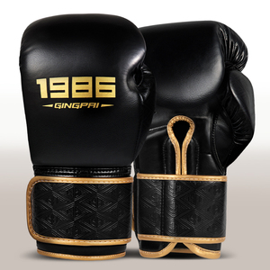 Guantes de Boxeo Profesionales GINGPAI de Microfibra de 16 oz para Hombre y Mujer, Personalizados para Lucha Sanda y Entrenamiento Práctico de Muay Thai - Product Image 2