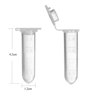 Tubo de Centrífuga Desechable de Laboratorio de 2 ml con Tapa para Uso Químico - Product Image 6