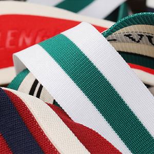 맞춤형 <span class=keywords><strong>2</strong></span> 인치 나일론 자카드 폴리 프로필렌 웨빙 테이프 슬링 38mm 25mm 벨트 스트랩 다채로운 다채로운 웨빙 테이프 - Product Image 3