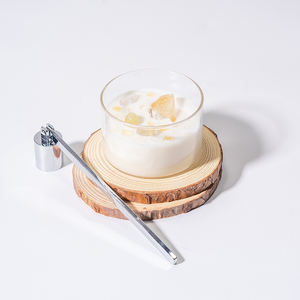 Eko Dostgunlu Doğal Soja Balmı Kokulu Mum Cam Kavanozda Uzun Süreli Aromaterapi Ev Ofis ve Spa İçin Paskalya Hediyesi - Product Image 1