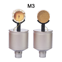 Capsule de microphone capacitif OEM Tlm103 de remplacement, diaphragme plaqué or 34 mm, polarisation CC, Guangdong