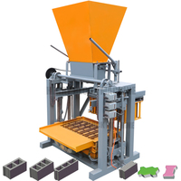 Machine à pavés en zigzag Qt4-35B, machine à fabriquer des blocs de ciment, prix de la machine à fabriquer des blocs, machine à fabriquer des blocs à vendre