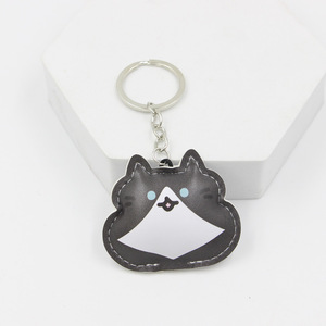 Llavero al por mayor, nuevo, con diseño <span class=keywords><strong>de</strong></span> perro y gato <span class=keywords><strong>de</strong></span> dibujos animados para niñas, accesorio para bolso, coche, regalos, soporte para llaves <span class=keywords><strong>de</strong></span> cintura - Product Image 3