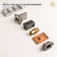 Service de fraisage CNC personnalisé OEM pour boîtiers de cavité RF micro-ondes, enceintes de télécommunications en acier inoxydable et aluminium, usinage par fraisage et tournage à faible coût