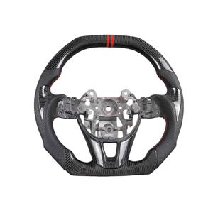 Volante de Fibra de Carbono con Fondo Plano Forjado a Medida para Mazda 3 <span class=keywords><strong>Cx3</strong></span> 6 Bp Gh 2007 2008 2009 2010 2011 2012 2013 2014 2015 2016 - Product Image 3