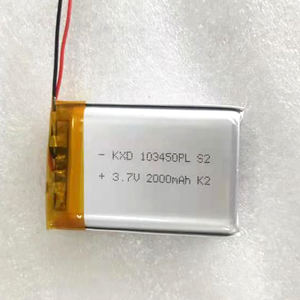 3,7 v 2000mAh литий-ионная призматическая аккумуляторная батарея <span class=keywords><strong>103450</strong></span> - Product Image 3