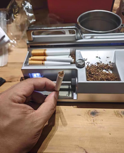 ماكينة صنع السجائر الكهربائية لتعبئة الأعشاب والتبغ وصانع المخروط والأسطوانة لمعالجة معدات لف السجائر - Product Image 6