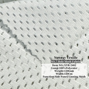 Tissu en maille textile 115 g/m², panneau latéral, tissu en polyester pour sublimation par transfert thermique, maille tricotée, rouleaux de tissu perforé pour jersey et vêtements - Product Image 3