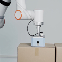 Robot collaboratif chinois 10 kg Cobot pour la palettisation, fournisseur, portée de 1,4 m, IP54, robot collaboratif à 6 axes pour l'assistance des machines CNC