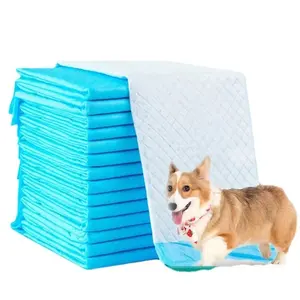 Produttore all'ingrosso cuscinetto per l'urina di cane S-XL monouso sottopad 90x60 pet 5 strati per cani e cuccioli