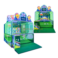Machine de jeu d'amusement de football d'intérieur de vente chaude machine d'arcade de jeu de fibre de verre de football simulateur de sport à jetons pour le centre commercial