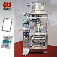 Liquide de remplissage machine 4 côté joint petite poche shampooing sauce ketchup machine d'emballage