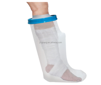 Protecteur de plaie imperméable réutilisable Bandage de protection Coulée Couverture de pansement Imperméable pour demi-jambe adulte