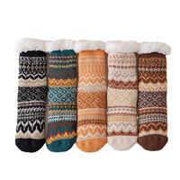 Chaussons de ski thermiques double couche pour l'hiver