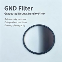 Filtre à densité neutre en verre étanche OEM GC-GRAY multi-tailles avec cadre en aluminium pour appareil photo