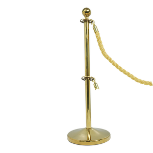 Innovador Poste de Control de Filas con Cuerda Dorada, Poste de Separación para Alfombra Roja, Barrera de 5m con Cuerdas para Frankfort - Product Image 6