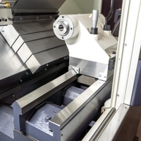 Tour CNC à banc incliné DMTG CLS-20, diamètre de rotation maximal au-dessus du banc 500 mm, alésage du brocheur 62/87