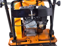 Compacteur à plaque vibrante PC90, machine de compactage du sol, moteur à essence, MOQ 1 unité pour la construction routière, travaux d'asphalte, chantier