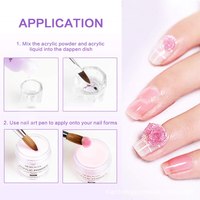Liquide à ongles acrylique monomère professionnel de haute qualité pour système de poudre acrylique