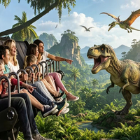 Cinéma dôme volant haute définition avec écran LED, grand champ de vision, expérience de vol immersive pour usage commercial
