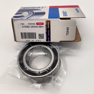 7008 P4 2RS 각도 접촉 볼 베어링 7008 C-2RZ 본사 DB CNC 라우터 스핀들 베어링 7008 세라믹 베어링 - Product Image 1