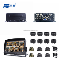 Perekam Video DVR Mobile 8 Saluran HOPE Factory Full HD 1080P Hard Disk 2TB Visi Malam Sensor-G Perekaman Offline Sudut 120 Derajat