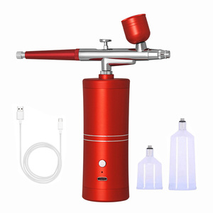 Salon coiffure pistolet compresseur professionnel Portable Mini Machine pour cheveux Nail Art style - Product Image 4