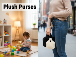 Borsa in peluche per bambini 31 cm-50 cm, riempita in cotone PP, borsa giocattolo unisex - Product Image 2