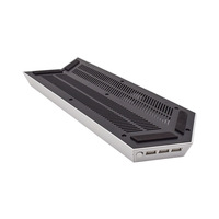 Station de ventilateur de refroidissement pour PS4/PS4 Slim/PS4 Pro support Vertical avec double contrôleur, Port EXT, station de charge et emplacements de jeu