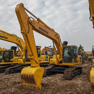 รถขุดไฮดรอลิกแบบตีนตะขาบ Komatsu PC200 มือสอง น้ำหนัก 21 ตัน รุ่นปี 2022 ความจุบุ้งกี๋ 0.4 ลูกบาศก์เมตร เครื่องยนต์ PC200-7/8/210/220  ทดสอบเกียร์แล้ว - Product Image 2