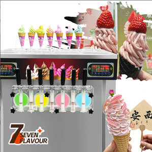 <span class=keywords><strong>เครื่อง</strong></span>ทำไอศกรีมอัตโนมัติเต็มรูปแบบ, <span class=keywords><strong>เครื่อง</strong></span>ทำไอศกรีม 5 สี 7 สี สำหรับร้านขนมหวา<span class=keywords><strong>น</strong></span>, <span class=keywords><strong>เครื่อง</strong></span>ทำไอศกรีมเชิงพาณิชย์แบบตั้งโต๊ะ - Product Image 1