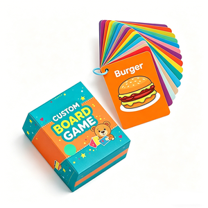 Jeu de société éducatif OEM personnalisé, production usine Vietnam, jeu de mémoire, cartes d'apprentissage cognitif pour enfants et écoles - Product Image 6