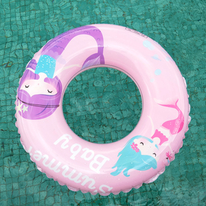 Hot an toàn PVC Inflatable bơi vòng đa-kích thước cá mập Nàng Tiên Cá Donut hồ bơi Float vui vẻ trẻ em dưới nước thể thao giải trí - Product Image 6