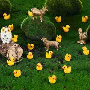 Educational Gift Baby <b>Bath</b> Sound Ducktoy Children Infant Squeaky Shower Duckling Swimming Pool Mini Rubber Duck Toys - Product Image 6