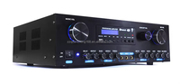Amplificateur de puissance professionnel en métal KA-5000 pour concerts de musique et spectacles en plein air, haute puissance, portable, 4 canaux