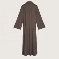 Robe islamique personnalisée pour l'Aïd, robe musulmane faite à la main, robe longue, vêtements modestes pour l'été et l'automne, anti-statique, taille unique