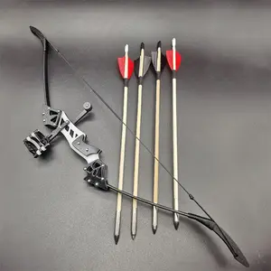 Hi Top 18Lbs Schwarz Bogens chießen Set Bogen Beste Compound Jagdbögen China Mini Bogens chießen Bogen Compound