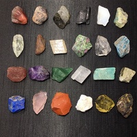 Pierres brutes de cristal mélangées en gros, spécimens minéraux naturels de pierres précieuses pour la guérison des chakras, la décoration intérieure et les diffuseurs